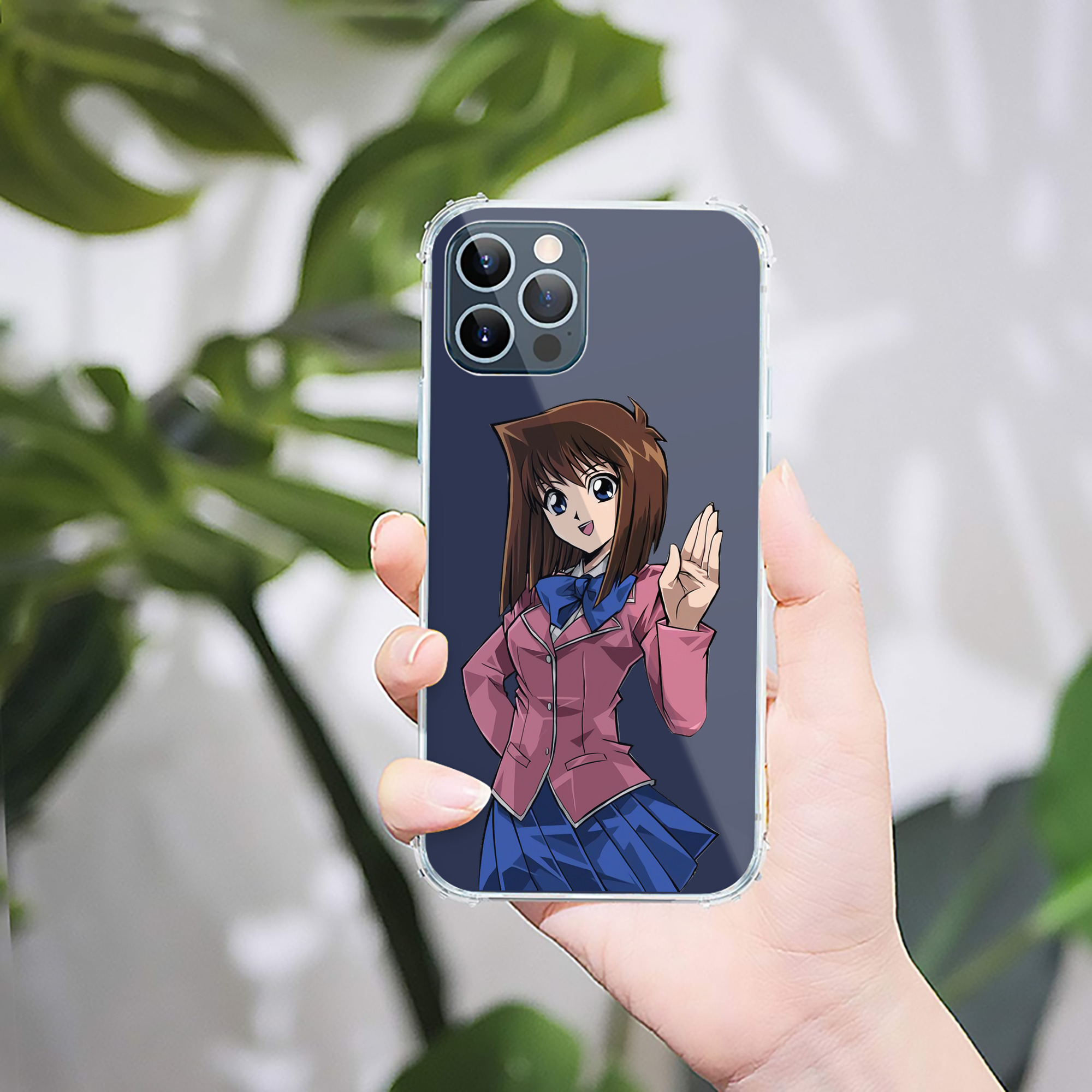 （画像用） 遊☆戯☆王 Yu-Gi-Oh! 【iPhone 12シリーズ対応】透明スマホケース（クリアソフトケース）